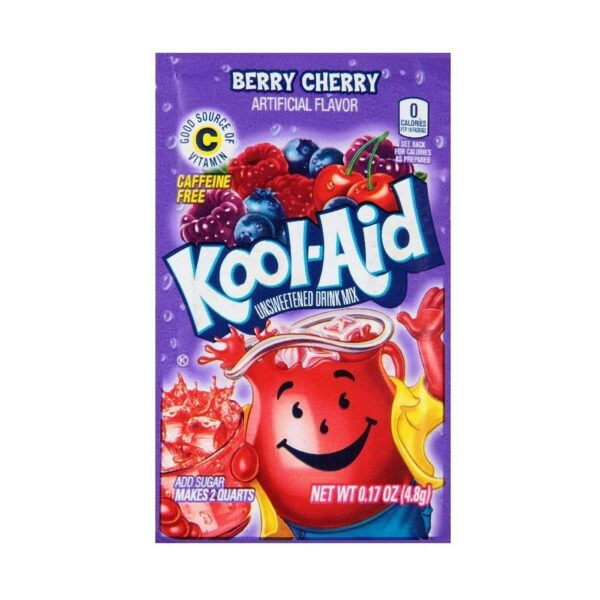 kool-aid berry cherry 2qt 0.13oz